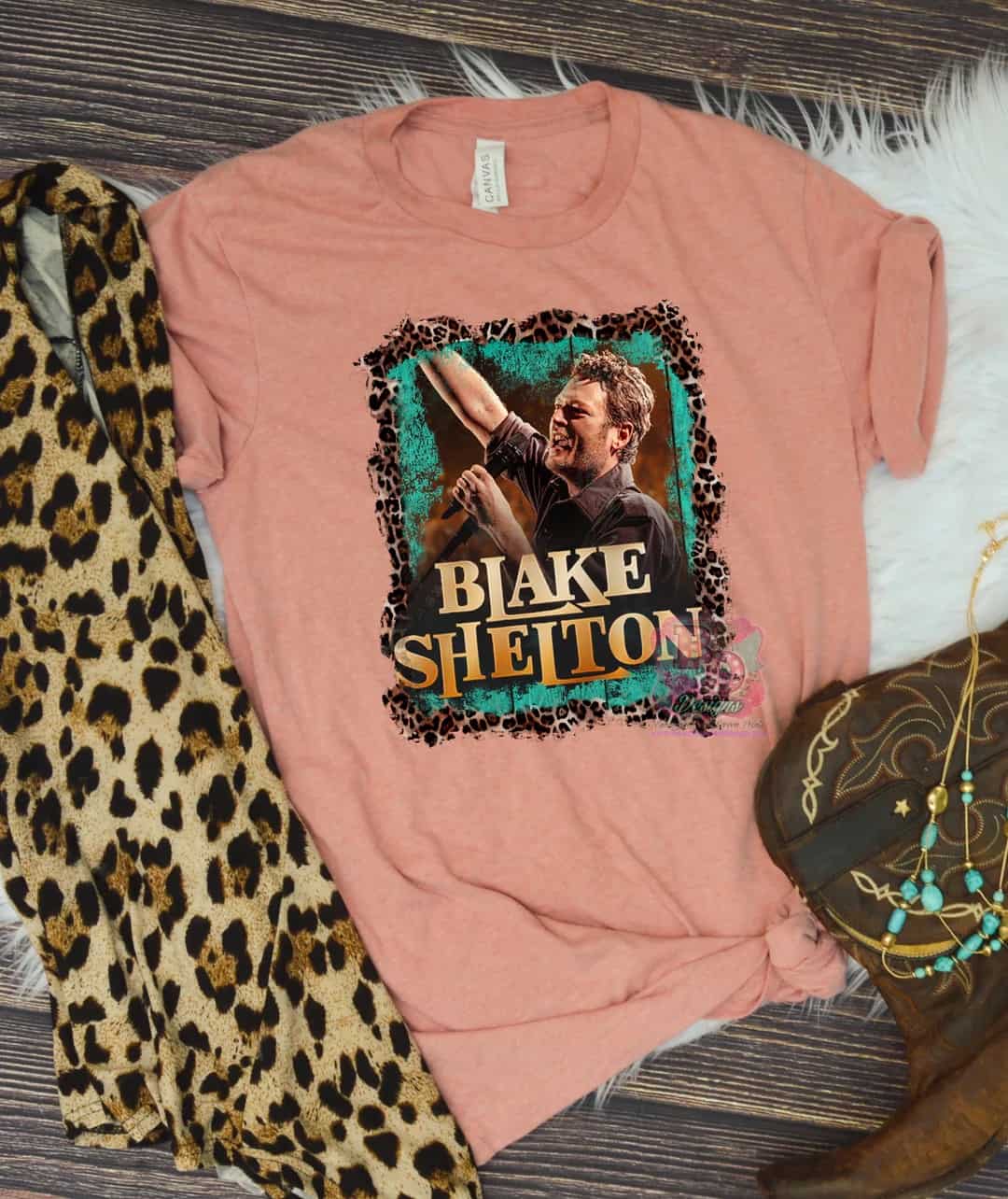Blake Music Screen Transfer T-Shirt