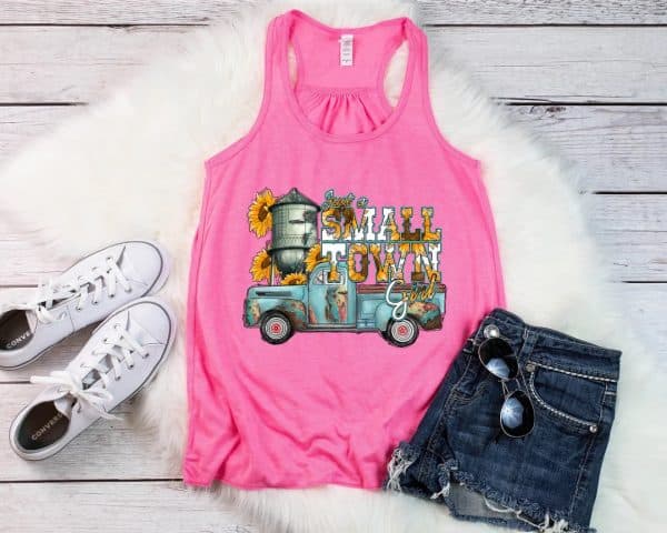 Small Town girl Screen Transfer T-Shirt
