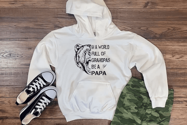 In A World Full of Grandpas Be A Papa Hoodie