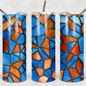 Blue Copper Stainglass