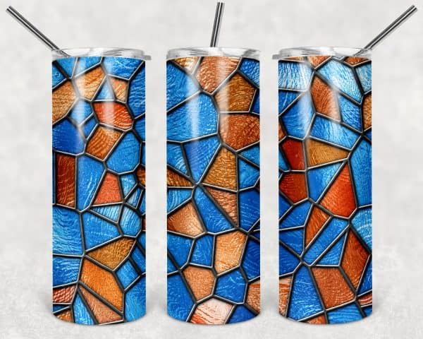 Blue Copper Stainglass