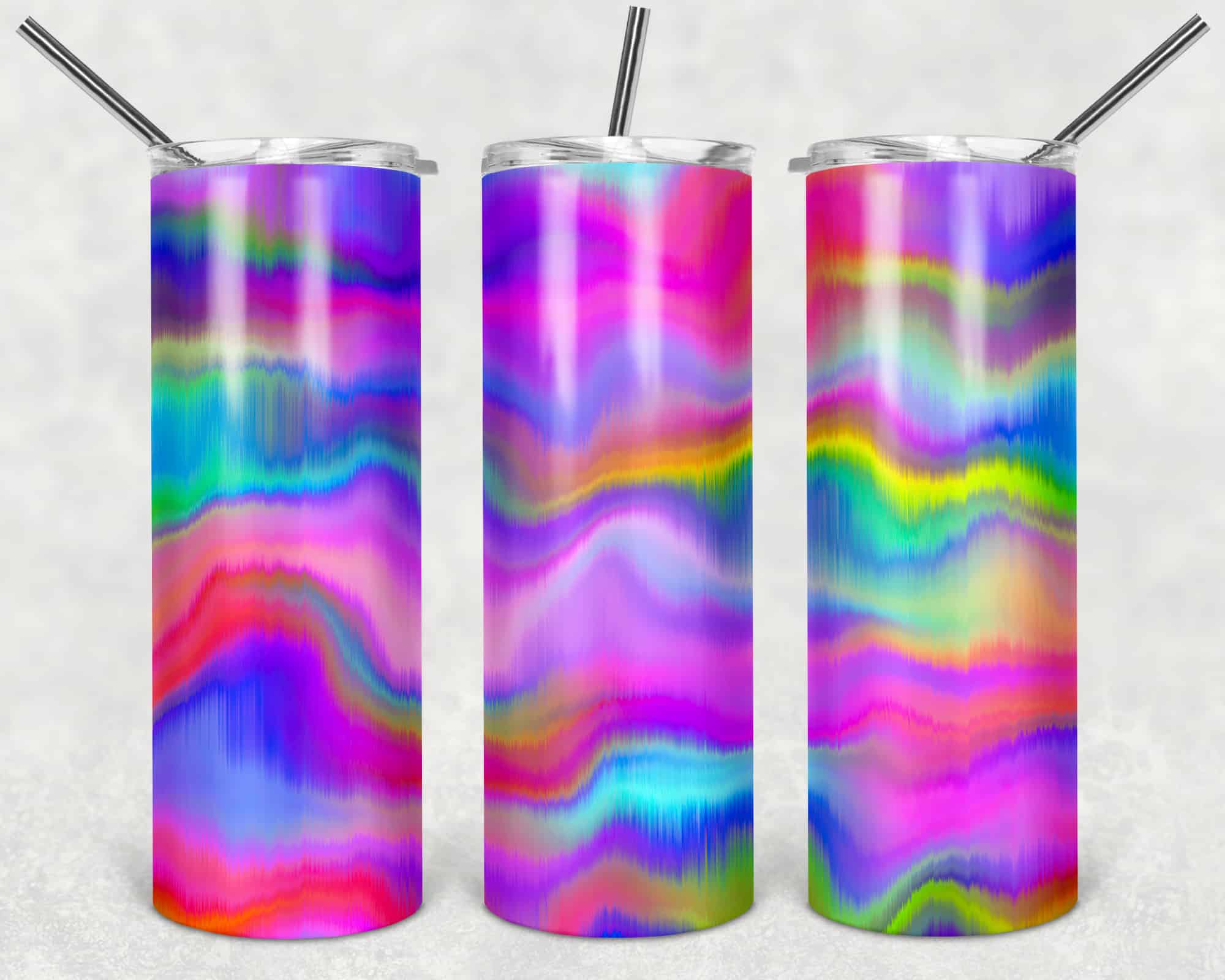 Rainbow Alcohol Ink