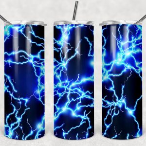 Blue and Black Electricity