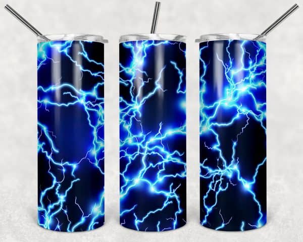 Blue and Black Electricity