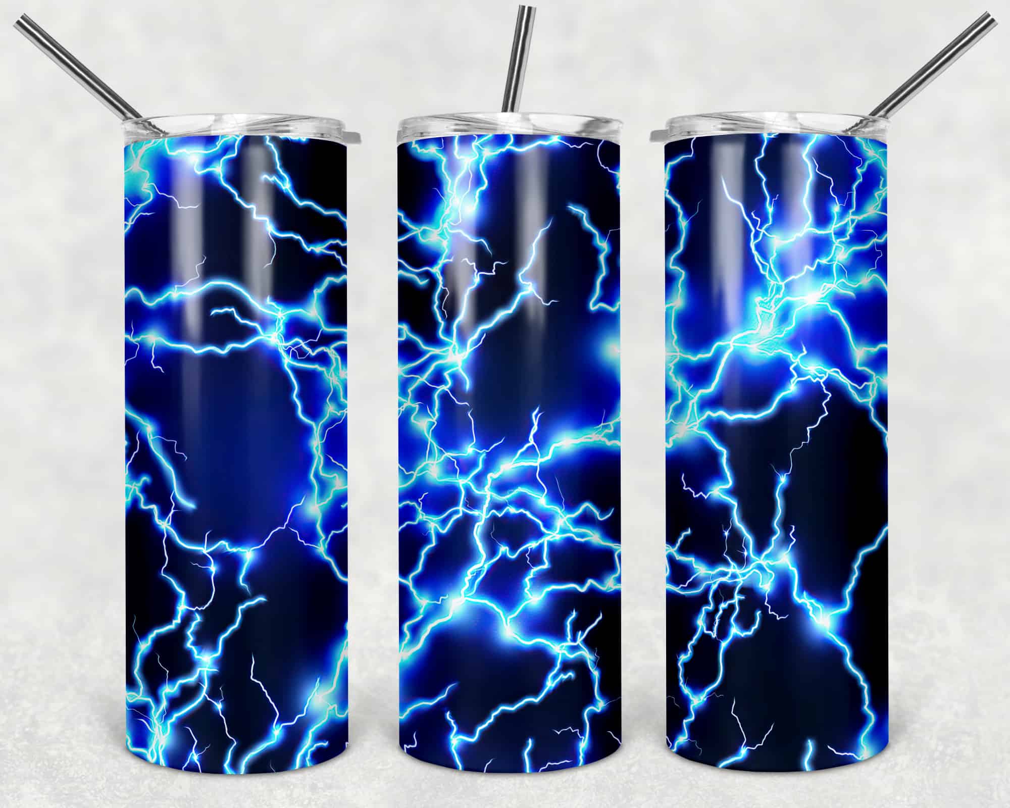Blue and Black Electricity