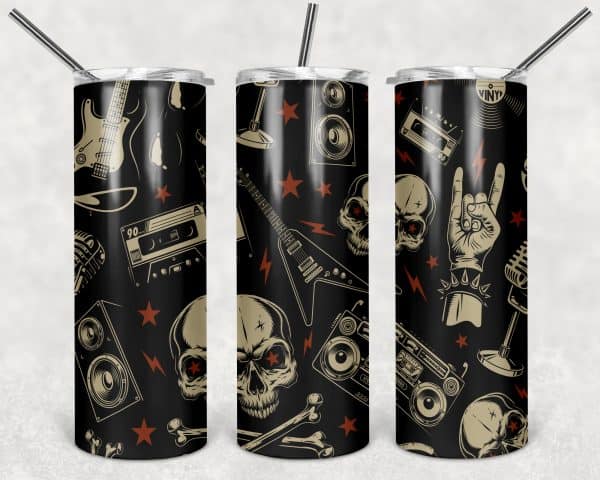 Skulls Cassette Boom Box