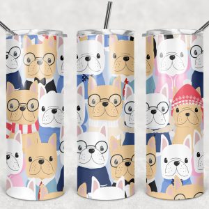 Cartoon Dogs Wearing Glasses