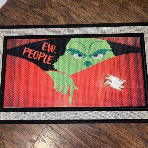 Red Ew People Doormat