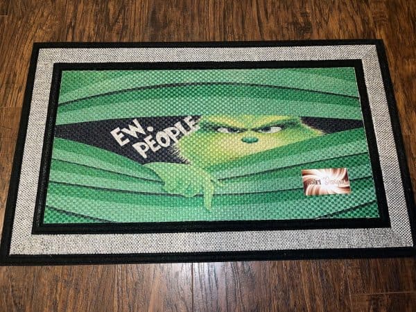 Green Ew People Doormat