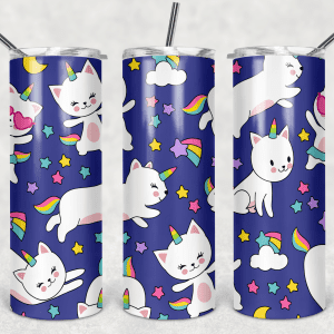 Caticorn and Rainbows