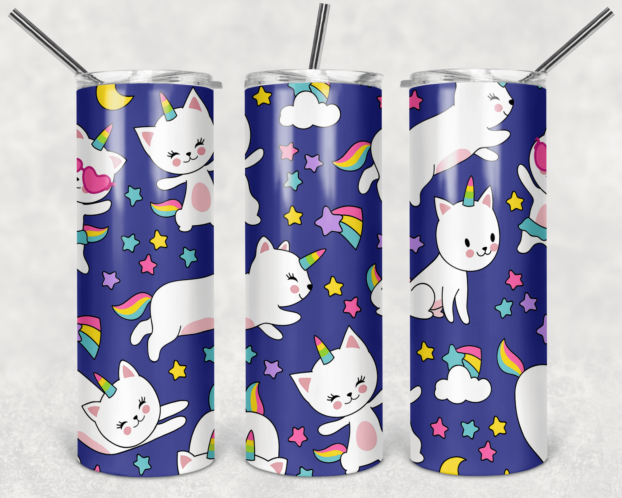 Caticorn and Rainbows