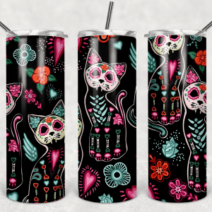 Cat Dia De Los Muertos