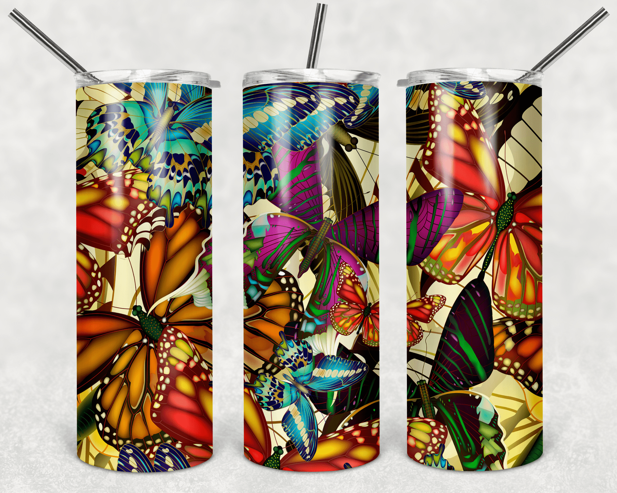 Multicolor Butterflies 2