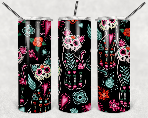 Cat Dia De Los Muertos