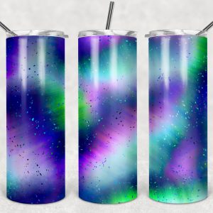 Cosmic Purple Blue Green