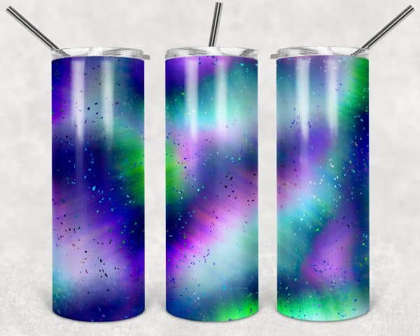 Cosmic Purple Blue Green