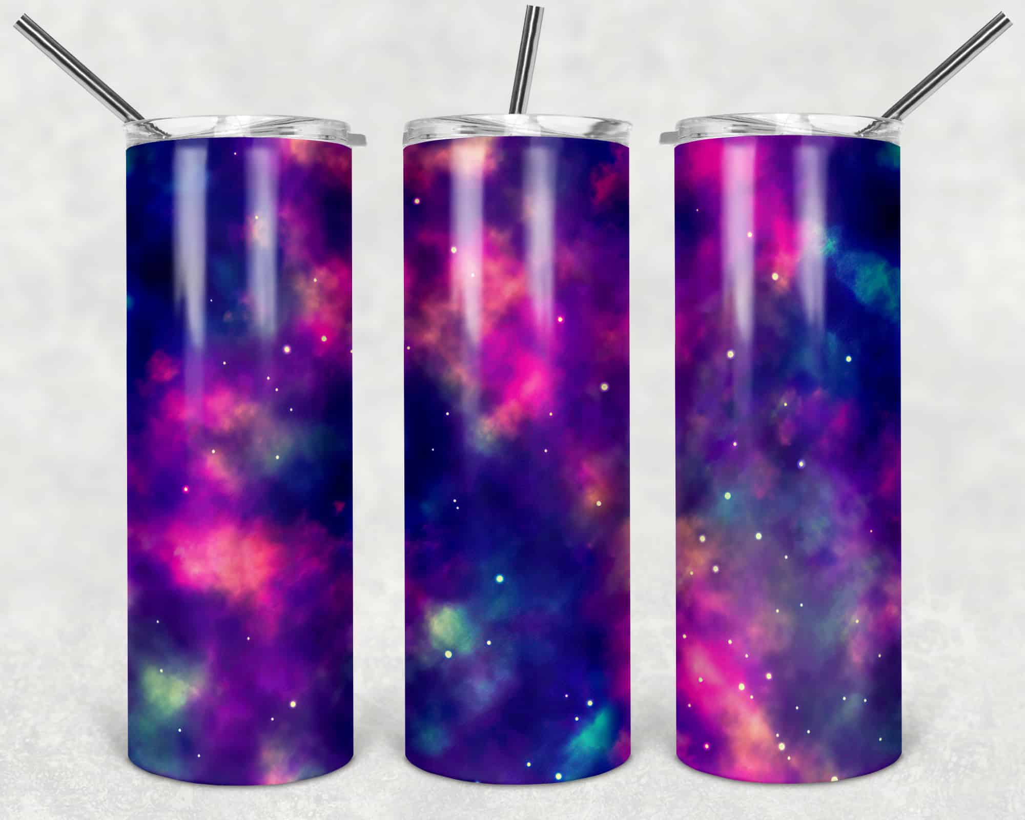 Cosmic Blue Pink Purple