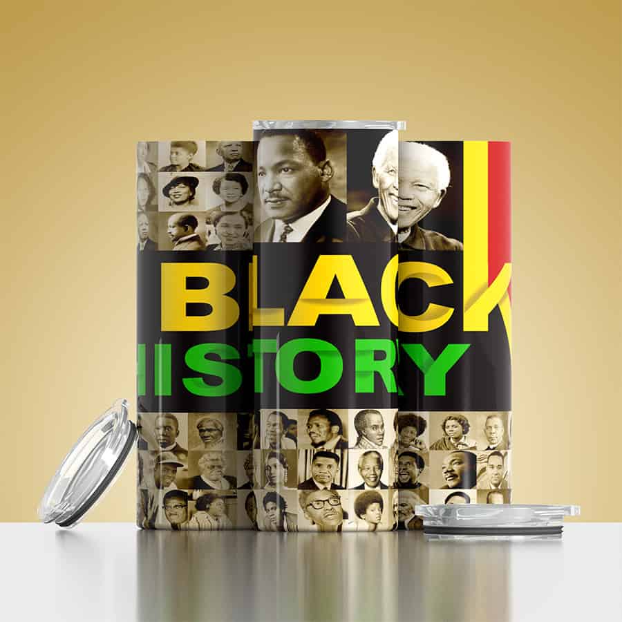 Black History Red Yellow and Green