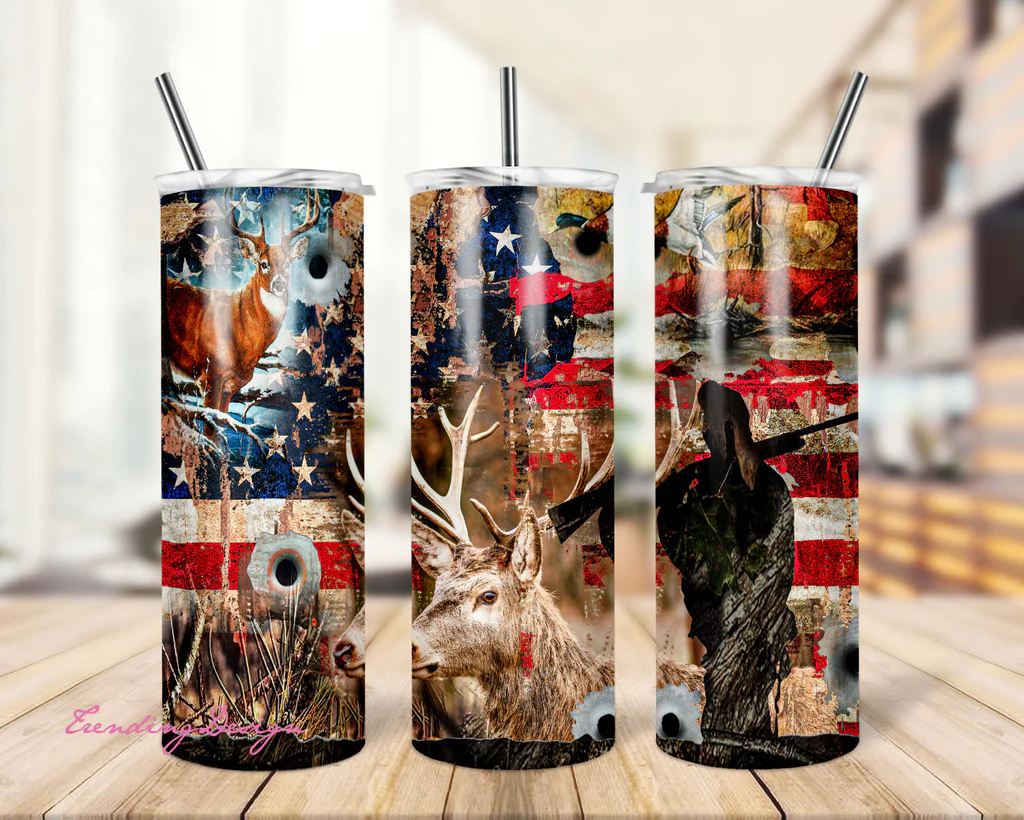 Huntin Deer Duck Flag