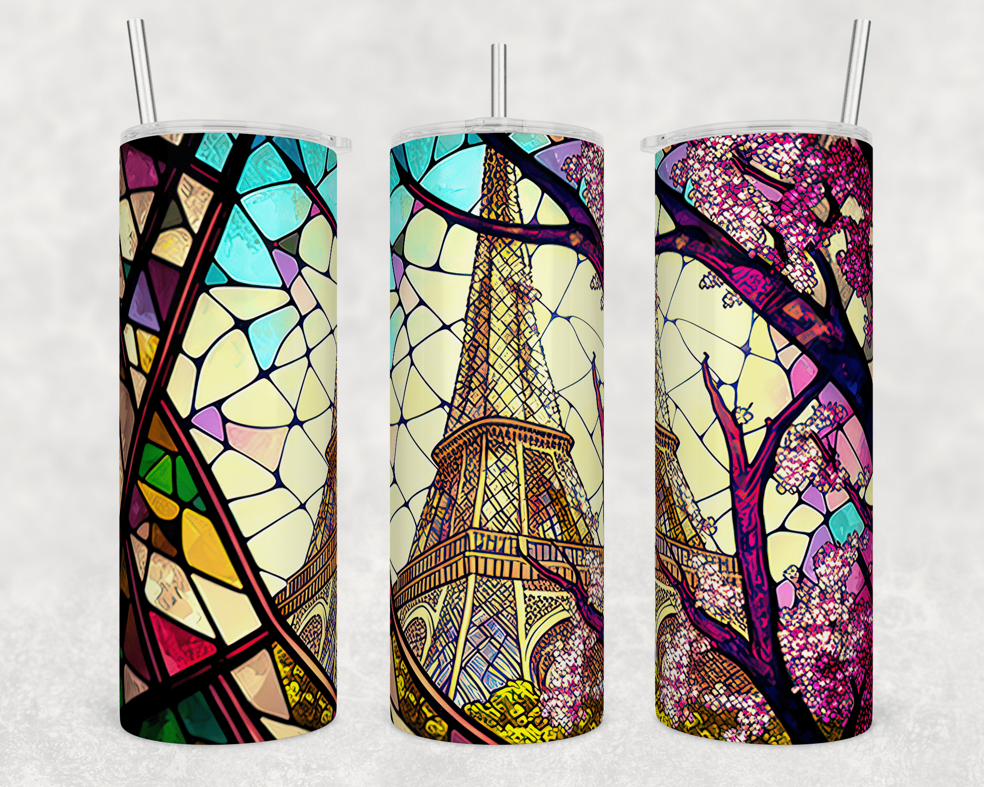 Eifel Tower - Stained Glass