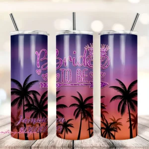Glitter Sunset Beach Bride