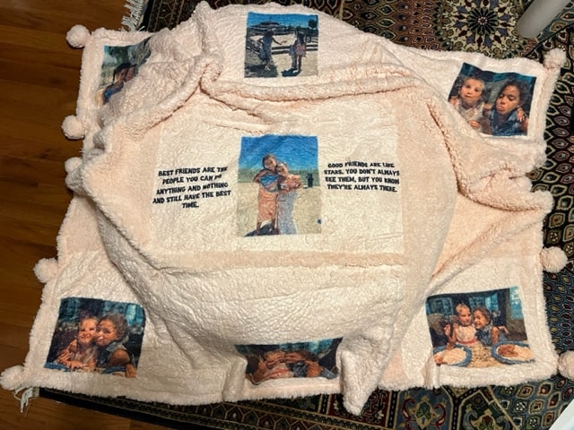 Personalized Soft Fleece Blanket