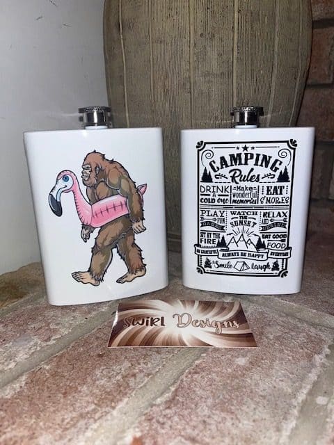 Personalized Sublimation Flask