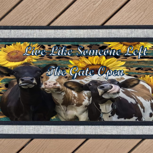 Live Like Someone Left The Gate Open