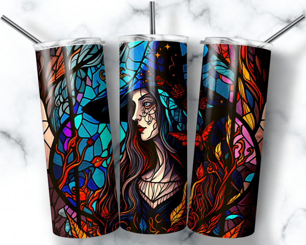 Stained Glass Witch