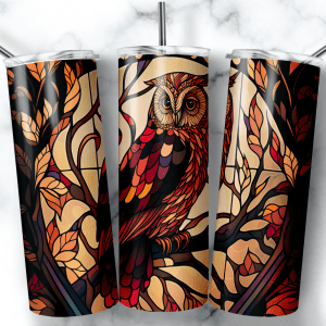 Stained Glass Owl