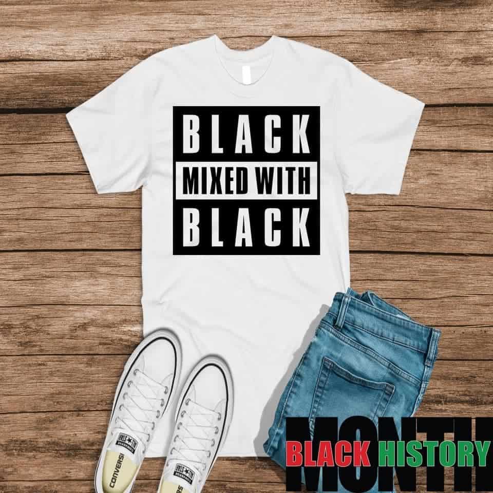 Black Mixed With Black