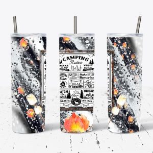 Camping Rules - Fire and Marshmallows