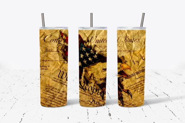 Constitution - We The People Eagle and Flag