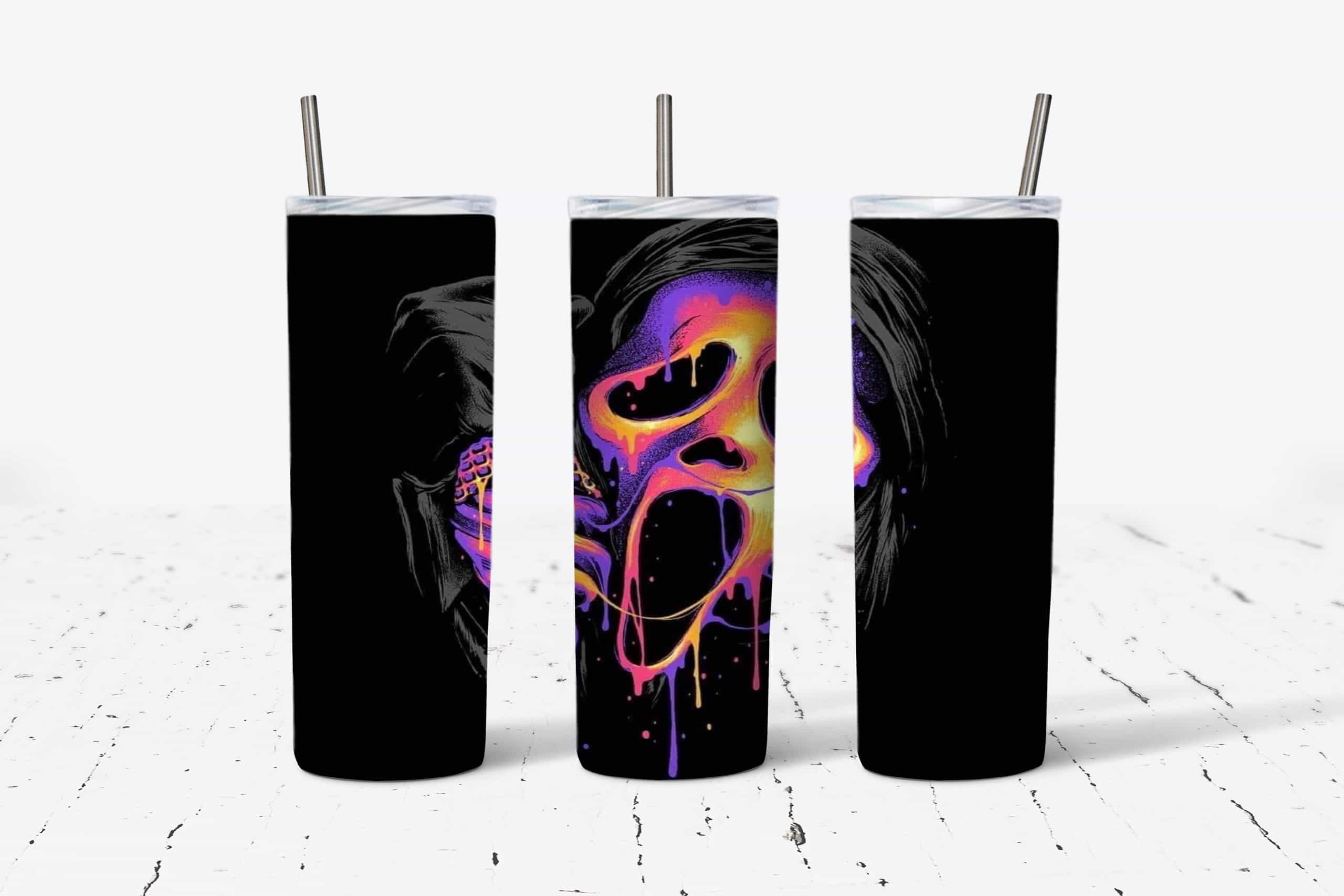 Ghostface Killer with Ice Cream Cone