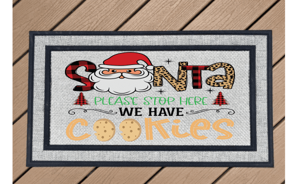 Santa Please Stop Here We Have Cookies