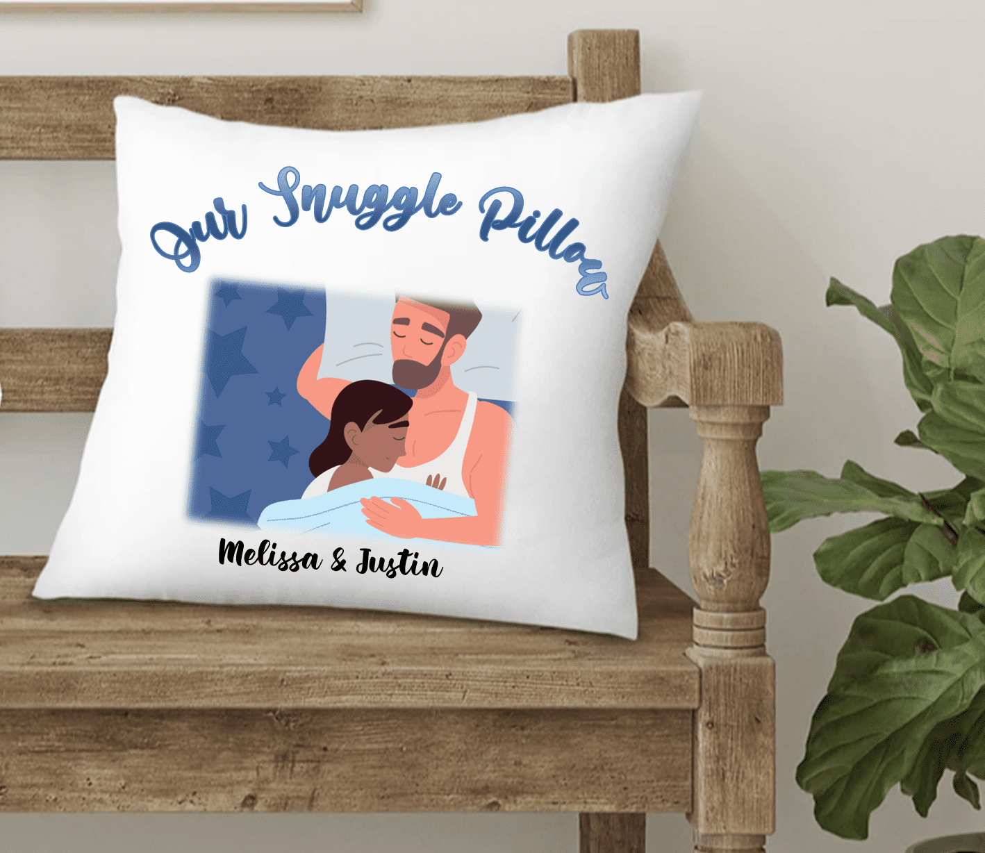 Our Snuggle Pillow