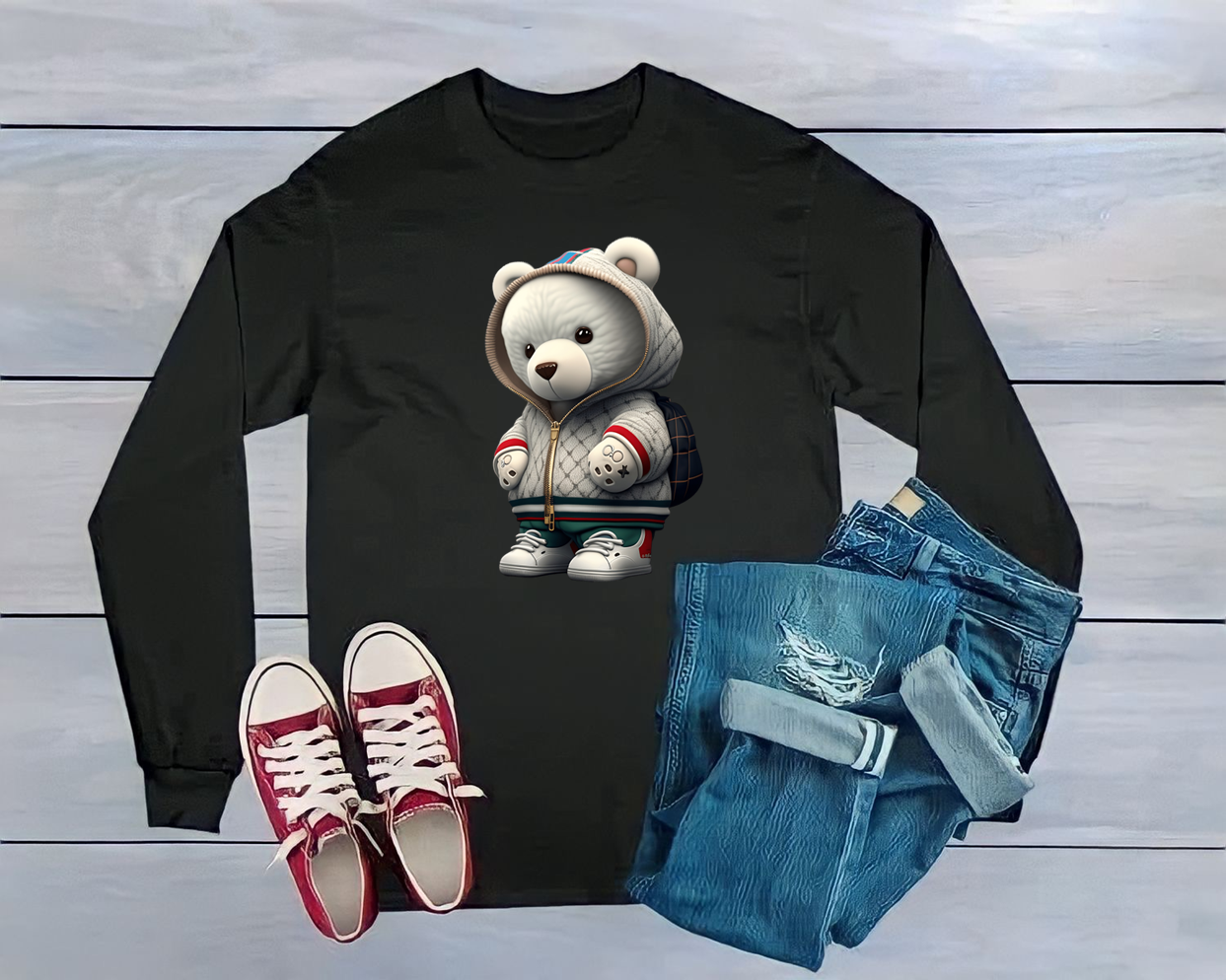 Fashion Polar Bear Sweatshirt