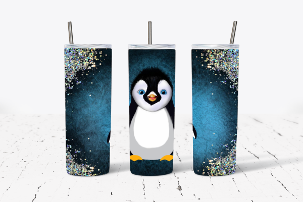 Penguin and Glitter