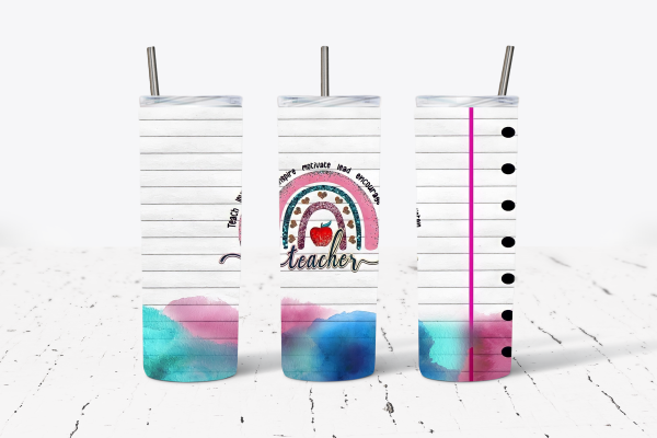 Teacher - Watercolor Notepaper