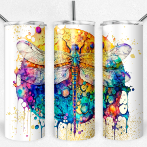 Alcohol Ink Dragonflies