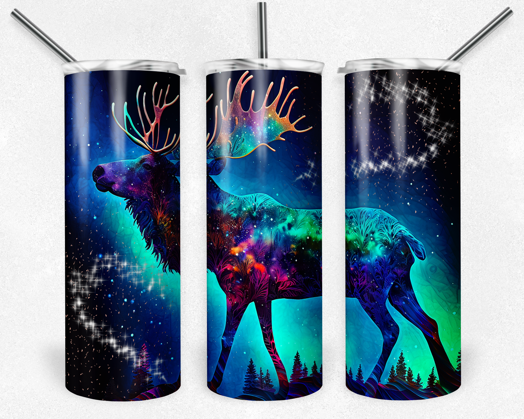 Alcohol Ink Elk