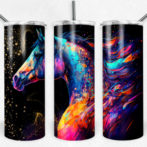 Alcohol Ink Horse