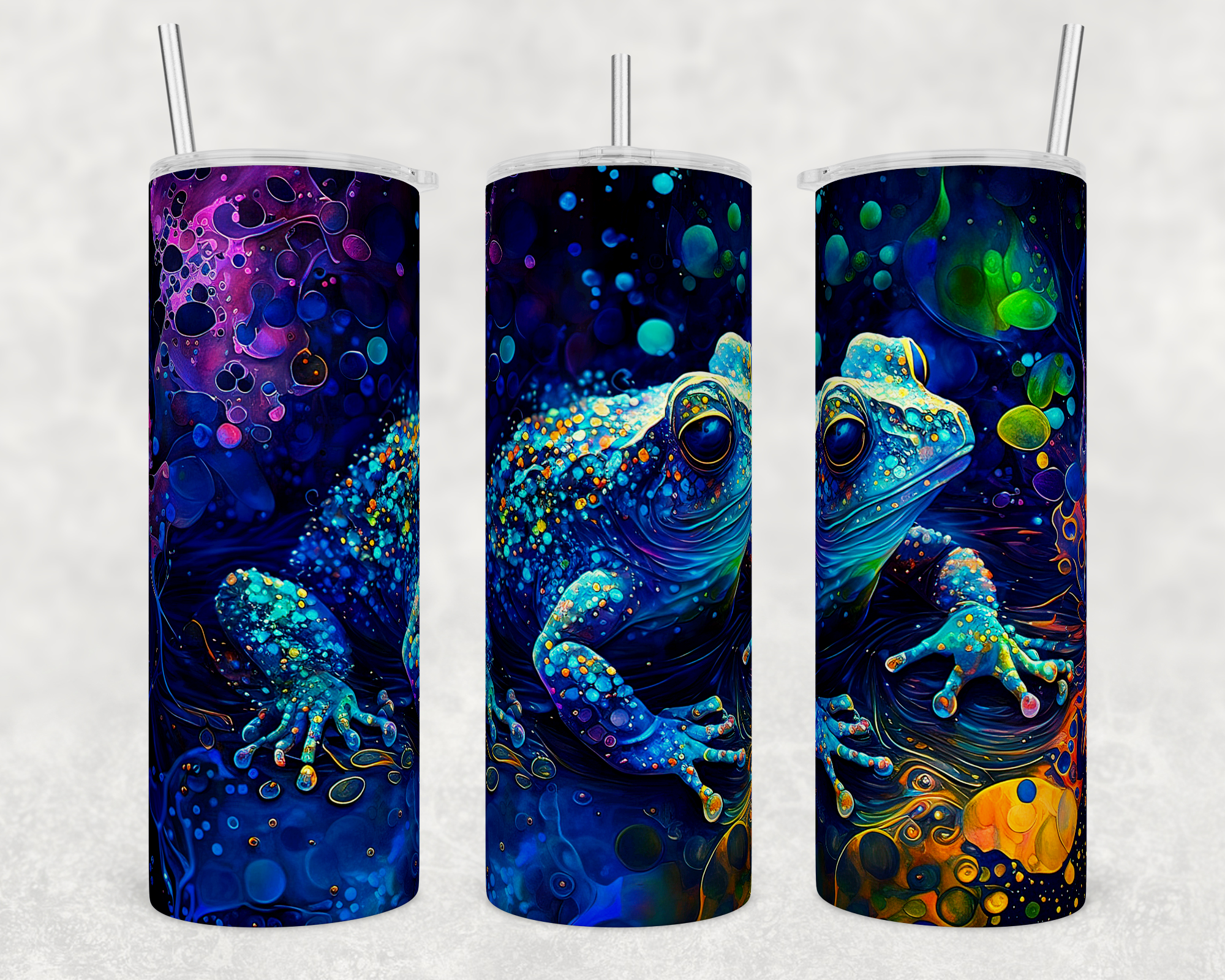 Alcohol Ink Frog