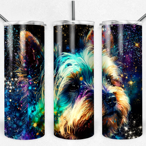 Alcohol Ink Yorkie