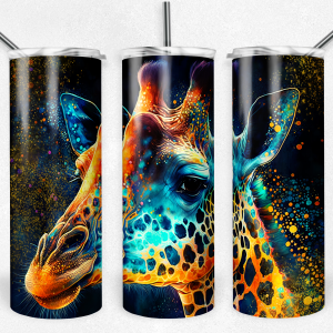 Alcohol Ink Giraffe