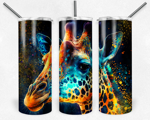 Alcohol Ink Giraffe