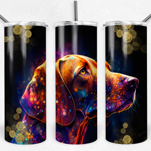 Alcohol Ink Vizsla